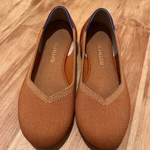 Rothy’s size 8.5 brownish/gold color